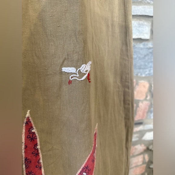 Brown midi skirt - Picture 2 of 4